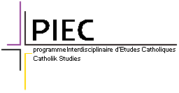 logo du Programme Interdisciplinaire d'Etudes Catholiques